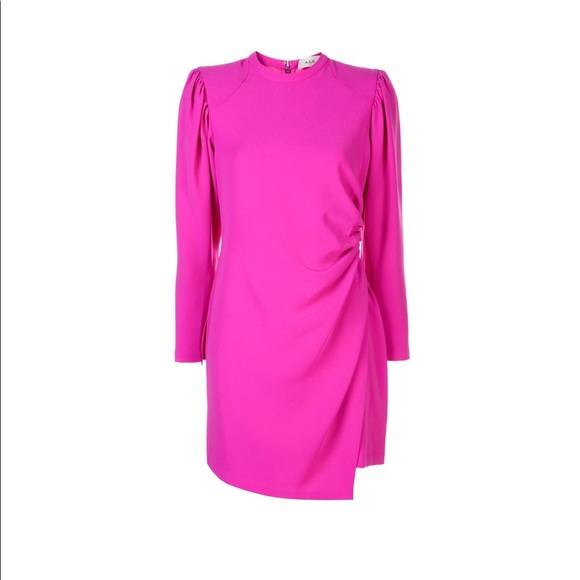 A.L.C. Pink Part Dress Size 14 - Picture 2 of 2